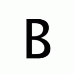 b