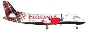 Loganair vil i 2017 få et helt nyt design til selskabets fly.