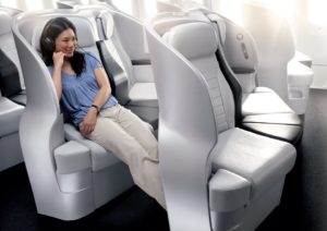 Air New Zealand har et imponerende Premium Economy produkt på selskabets Boeing 777-300 fly. (Foto: Air New Zealand)